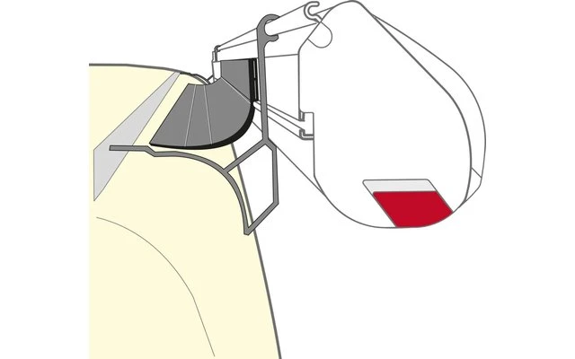 Fiamma Kit Rain Guard Van 4 Fiamma Kit Rain Guard Van – Bild 2