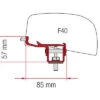Fiamma Adapter-Kit F40 Van Nissan NV350 -MarkisenWelt Verkaufsgeschäft 200009 2503262