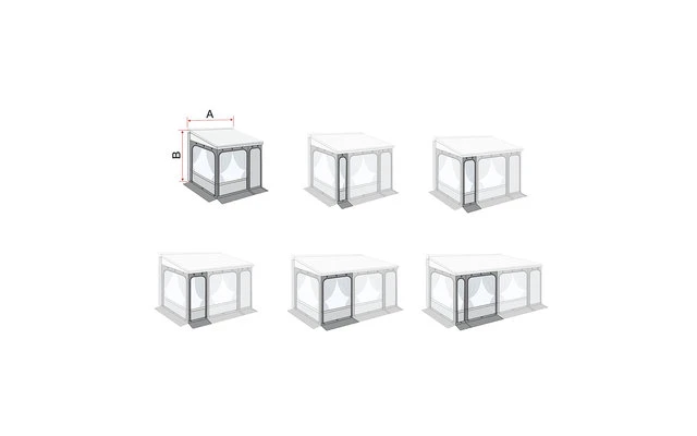 Fiamma Privacy Room / Caravanstore ZIP XL Frontpanel Für Markisenvorzelte 20 Cm 4 Fiamma Privacy Room / Caravanstore ZIP XL Frontpanel Für Markisenvorzelte 20 Cm – Bild 2