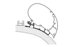 Thule Chartago Chic Adapter Für Serie 6, 3,5 M -MarkisenWelt Verkaufsgeschäft 38744 3885