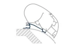Dometic PR-Adapt Adapter Für Dachmarkisen PR 2000 Und PR 2500 4,0m -MarkisenWelt Verkaufsgeschäft 457038 3315950