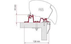 Fiamma F65/F80 Kit Mercedes Sprinter - VW Crafter (High Roof) -MarkisenWelt Verkaufsgeschäft 57431 11242