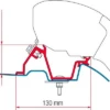 Fiamma Markisenadapter-Kit Mercedes Sprinter/VW Crafter High Roof - RHD -MarkisenWelt Verkaufsgeschäft 611735 4443079