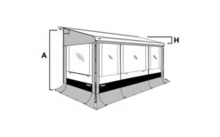 Thule Seitenwand Set Safari Residence G3 8000 -MarkisenWelt Verkaufsgeschäft 89340 628564